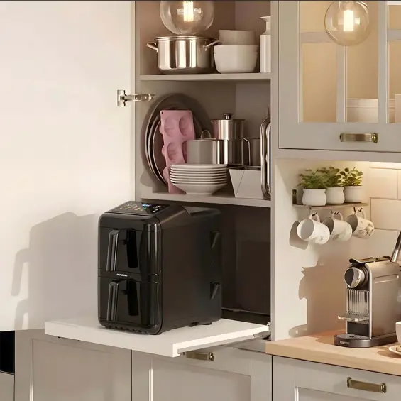 Berdsen BD-663 Air Fryer dvokomorna friteza na vrući zrak 11,6 L 3000 W – 9 programa, Dual Zone