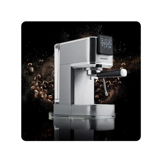 Berdsen BD-770 ručni espresso aparat 20 bara, srebrni – jednostavno i brzo pripremanje kave