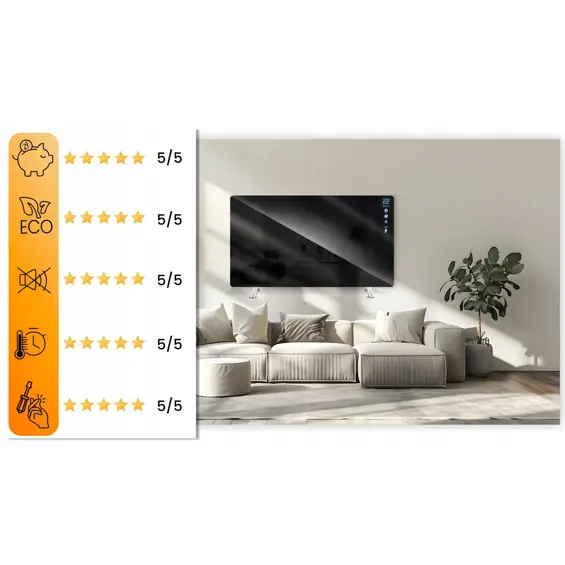 Berdsen BD-985 Wi‑Fi infracrveni grijaći panel 720 W