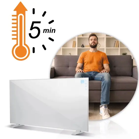 Berdsen BD-992 – Infracrvena grijalica 1000 W, Wi-Fi, Tuya Smart, daljinski upravljač