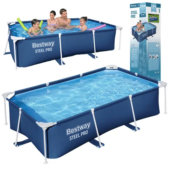 BESTWAY 56403 pravokutni montažni bazen 259x170x61 cm