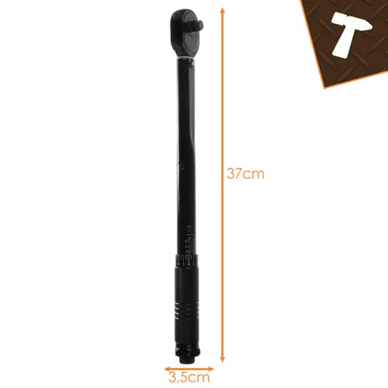 Bigstren 26079 moment ključ 3/8", 7–112 Nm, ±4%, s certifikatom i koferom