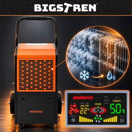 Bigstren industrijski odvlaživač zraka 50 L/24 h 650 W