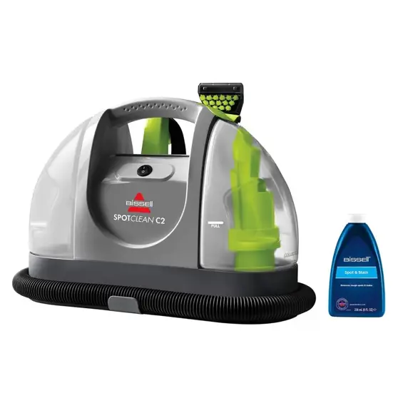 BISSELL SpotClean C2 20671 Usisavač za Dubinsko Pranje – 370 W, HeatWave Tehnologija i Dvostruki Spremni