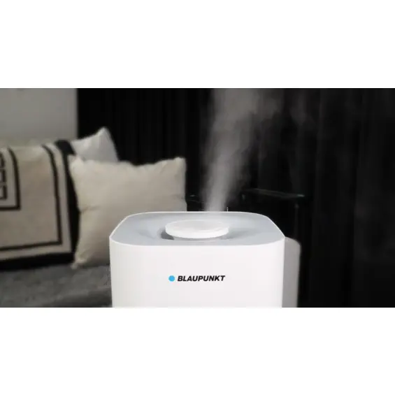 Blaupunkt AHS401 Ovlaživač Zraka – 4 L, 300 ml/h, Aromaterapija, LED Dodirni Zaslon i Noćni Način