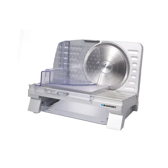 Blaupunkt FMS501 Električna Rezalica za Hranu – Nož 17 cm, Podesiva Debljina Rezanja 0–20 mm i Snaga do 200 W