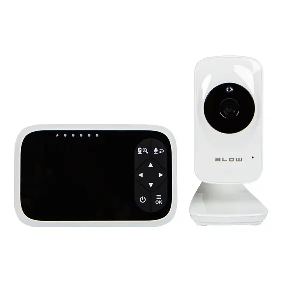 BLOW 78-956# elektronski baby monitor s kamerom i 3,2" LCD zaslonom, noćni vid, dvosmjerna komunikacija