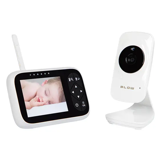 BLOW 78-956# elektronski baby monitor s kamerom i 3,2" LCD zaslonom, noćni vid, dvosmjerna komunikacija