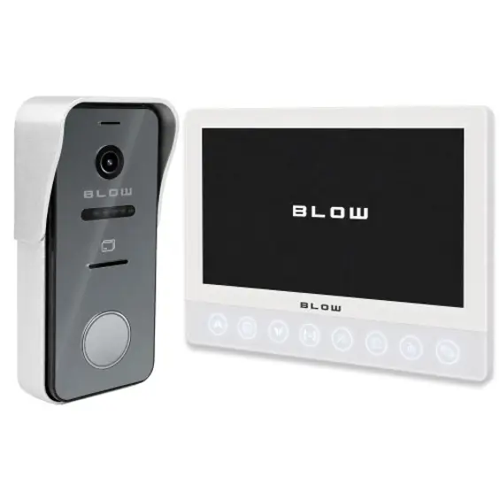 BLOW 79-751 7" video portafon 4-žični – Full HD 1080P, RFID, IPS zaslon, otvaranje vrata i kapije