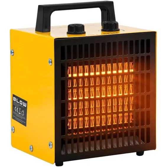 BLOW EH-02 (44-904) – Električna keramička grijalica s ventilatorom 2000 W, podesivi termostat, 2 razine grijanja