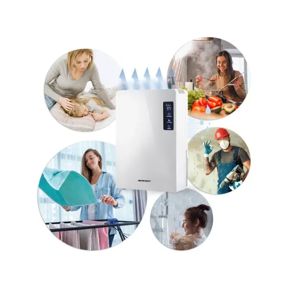 BR-22A-Odvlaživač Zraka Berdsen Bijeli - Apsorber Vlage 2.2L, 220W, Do 20m²