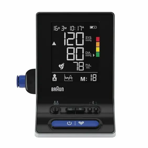 Braun BUA6350EU ExactFit 5 tlakomjer za nadlakticu s Bluetoothom i velikim zaslonom