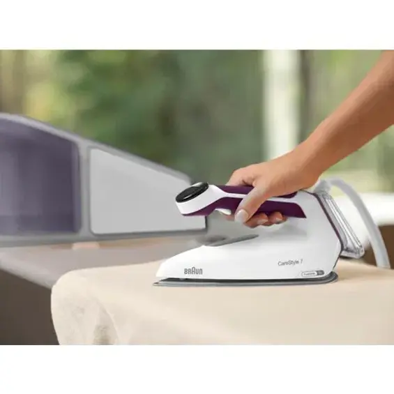 Braun Parna Postaja IS7266VI CareStyle 7 Pro – 2700W, 7,5 Bara Tlaka, iCare Tehnologija, Ljubičasta