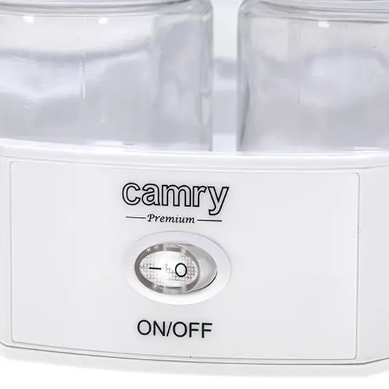 Camry CR 4519 Aparat za Jogurt – 7 Staklenki, 20 W, Konstantna Temperatura 42 °C