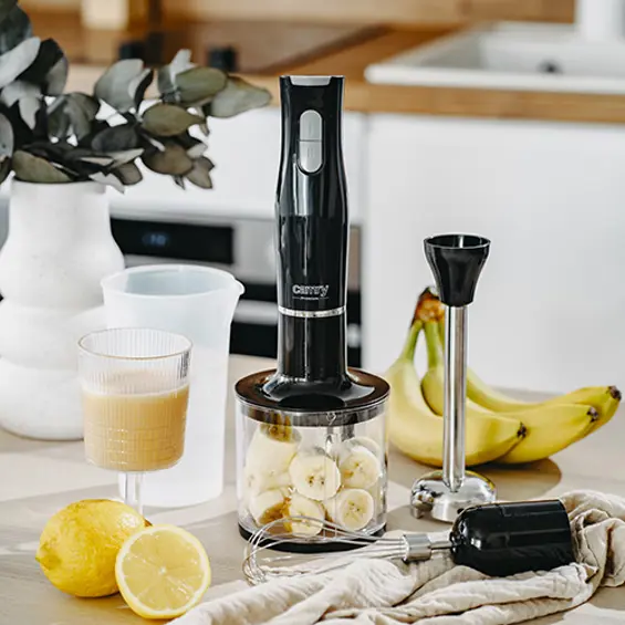 Camry CR 4630 Ručni Blender Set – 800 W, Sjeckalica, Pjenjača i Mjerna Posuda