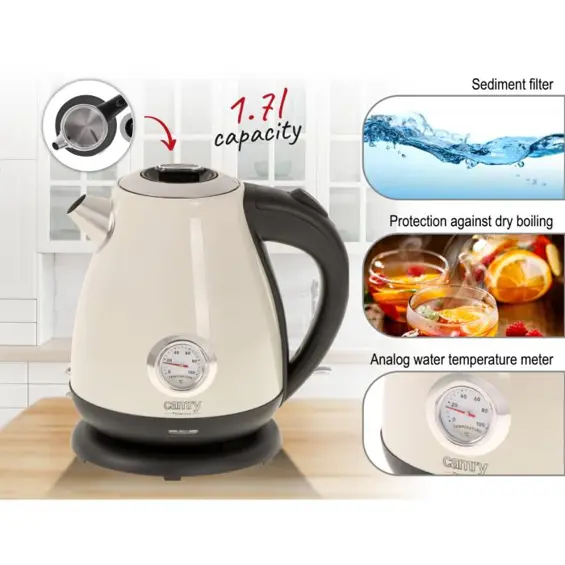 Camry CR1344CR – električno kuhalo 1,7 L