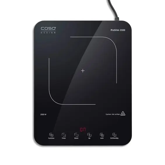 CASO ProSlim 2000 indukcijska ploča 2000W – elegantno i kompaktno kuhanje