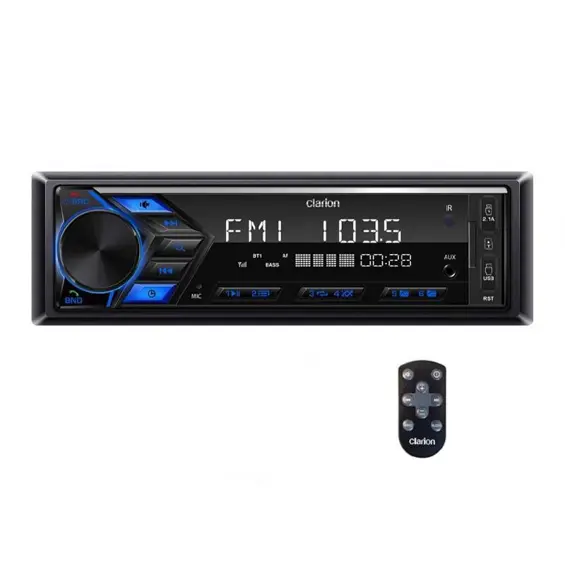 Clarion P11 1DIN autoradio Bluetooth – USB, microSD, AUX, daljinski upravljač