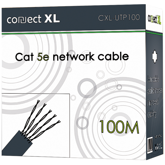 Connect XL Mrežni UTP CAT5E kabel na pak 100 met - CXL-UTP100