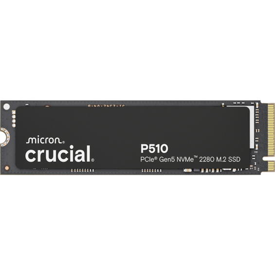 Crucial P510 2TB PCIe Gen5 NVMe M.2 2280 SSD (do 10000 MB/s)