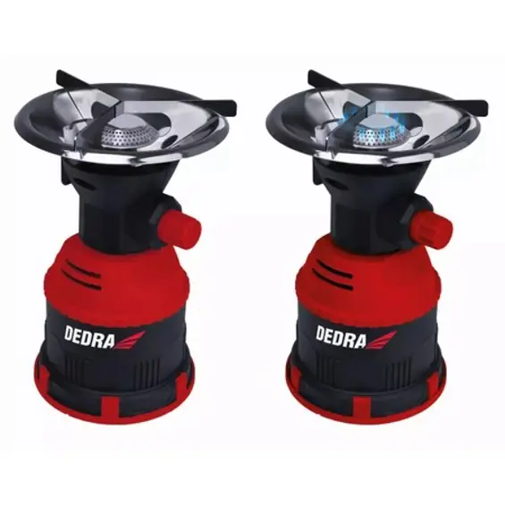 Dedra 31A001 prijenosno plinsko kuhalo s piezo paljenjem – 1,2 kW