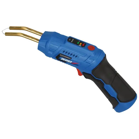 DEDRA DED7524 akumulatorski aparat za varenje plastike, 600 °C, USB-C + 200 spajalica