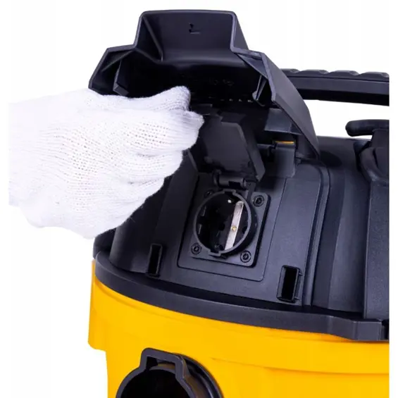 DEWALT DXV23PL – Industrijski usisavač za suho i mokro usisavanje 1050 W, 23 L, HEPA filter i funkcija puhanja