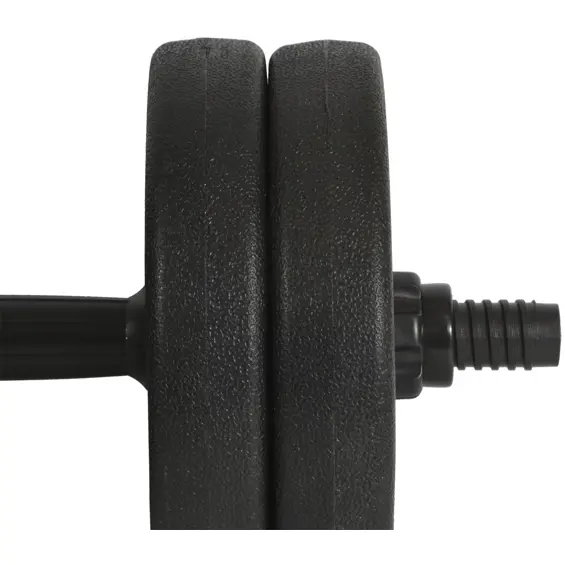EB FIT 1033174 podesiva kompozitna bučica 10 kg – 4 × 2,5 kg utega, šipka 41 cm