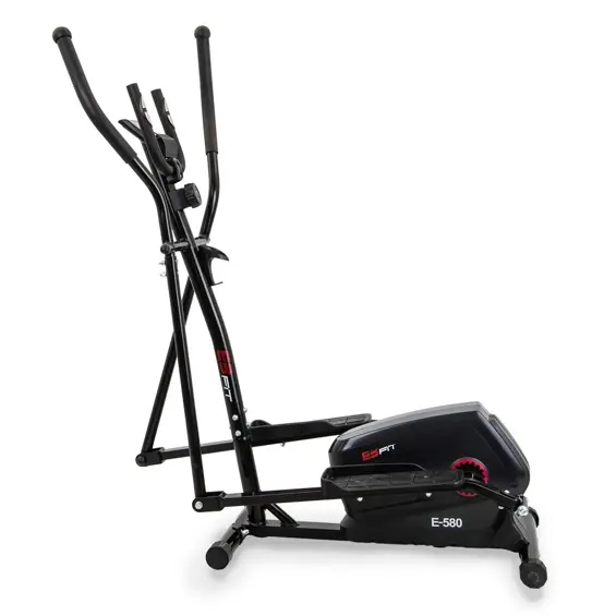 EB FIT E580 magnetni eliptični trenažer – 8 razina otpora, zamašnjak 4 kg, mjerenje pulsa, do 100 kg