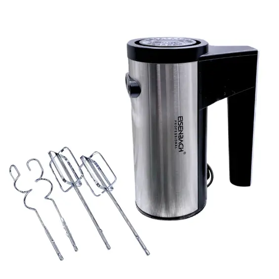 Eisenbach JE-904E Ručni Mikser 400W s 5 Brzina – Hand Mixer s Pjenjačama i Kukama za Tijesto
