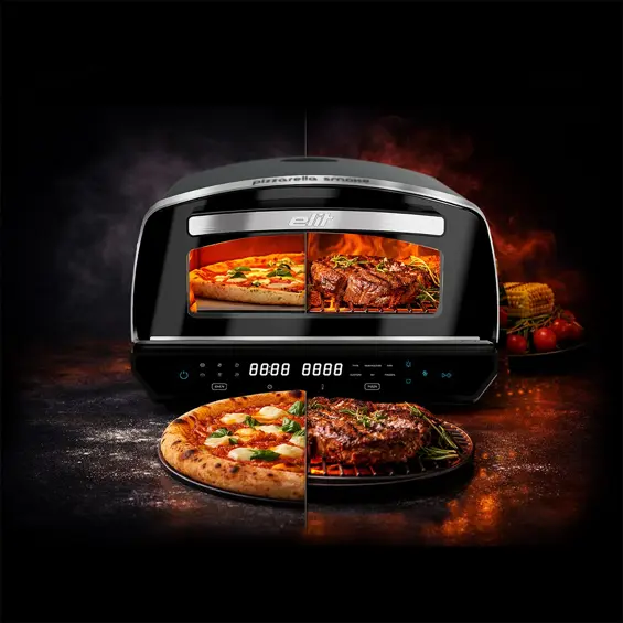 ELIT Pizzarella Smoke električni pekač za pizzu i grill