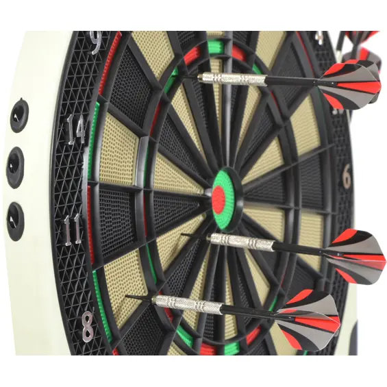 ENERO 1029559 elektronički pikado 50,5 cm – 18 igara, 159 varijanti, 6 strelica, za 1–8 igrača