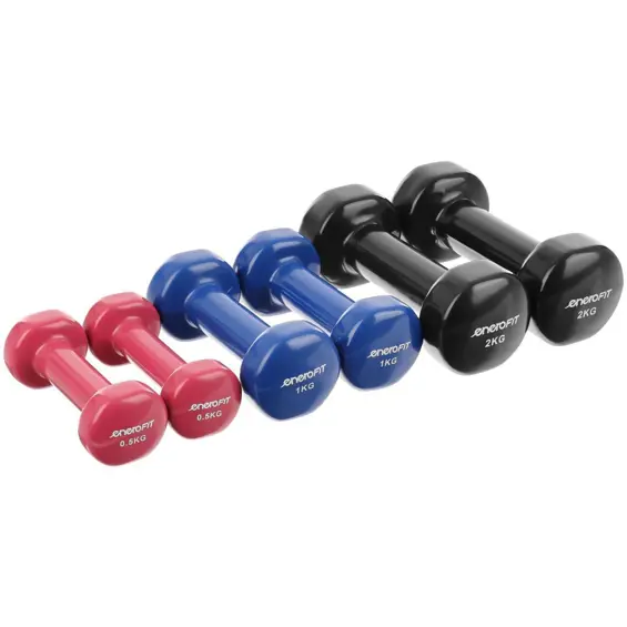 Enero Fit set vinil bučica 7 kg sa stalkom