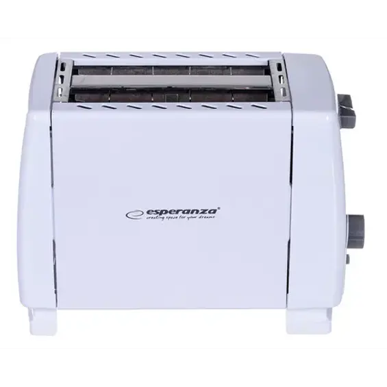 Esperanza EKT001 Toster za 2 Kriške – 600 W, 7 Stupnjeva Pečenja