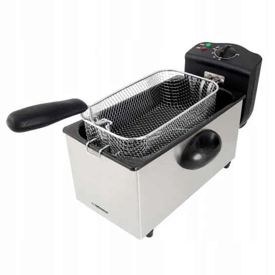Esperanza FALAFEL EKG010 Friteza 3 L – Nehrđajući Čelik, 2000 W