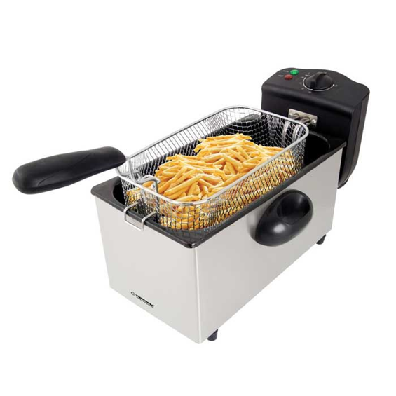 Esperanza FALAFEL EKG010 Friteza 3 L – Nehrđajući Čelik, 2000 W