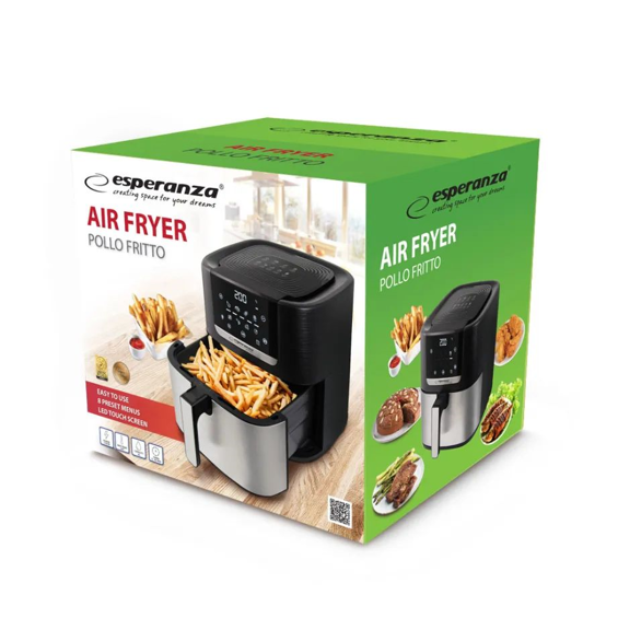 Esperanza POLLO FRITTO EKA004 Friteza na Vrući Zrak 8 L