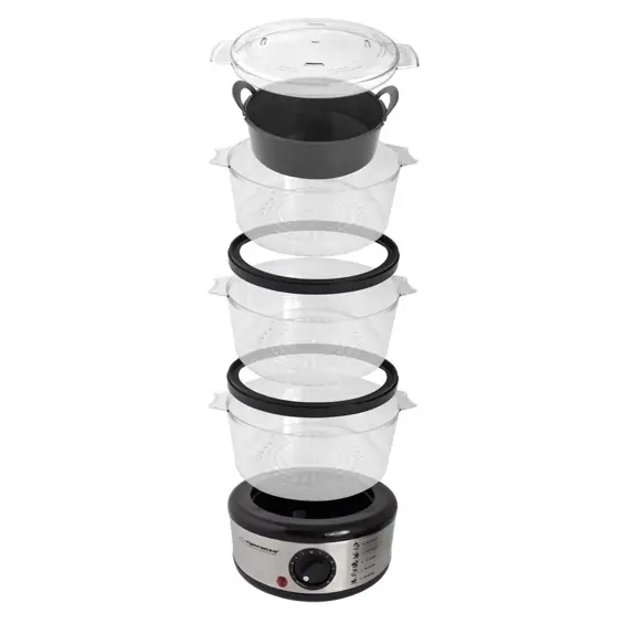 Esperanza Steam Volcano Kuhalo na Pari – 3 Posude, Timer i Zdrava Priprema Obroka