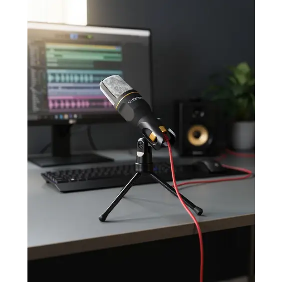 Esperanza Studio Pro EH182 stolni mikrofon s tronošcem – 3,5 mm