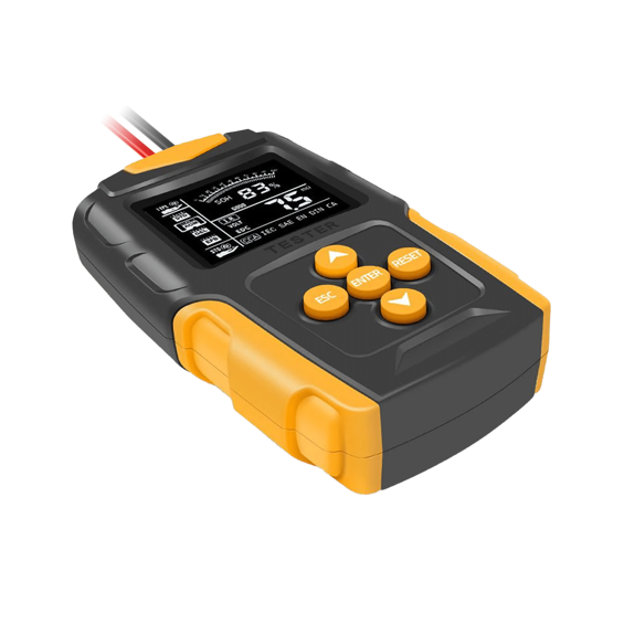 Eurokomp E6150 digitalni tester akumulatora 12/24 V – SOH, SOC, CCA, test alternatora