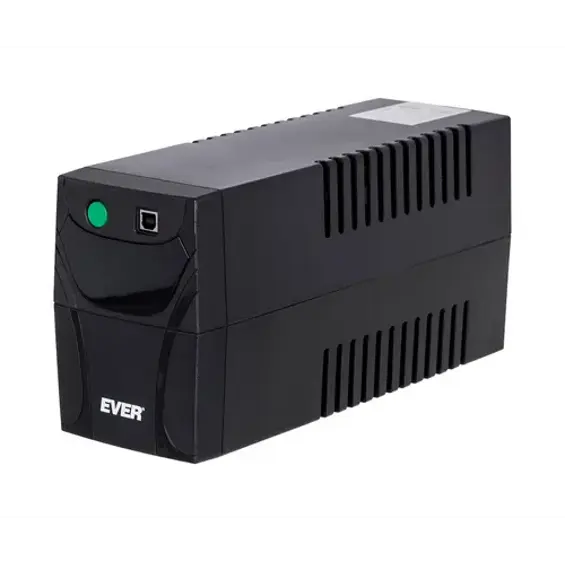 EVER EASYLINE 650 AVR USB UPS – 650 VA / 360 W, LCD Zaslon, AVR, USB i Cold Start
