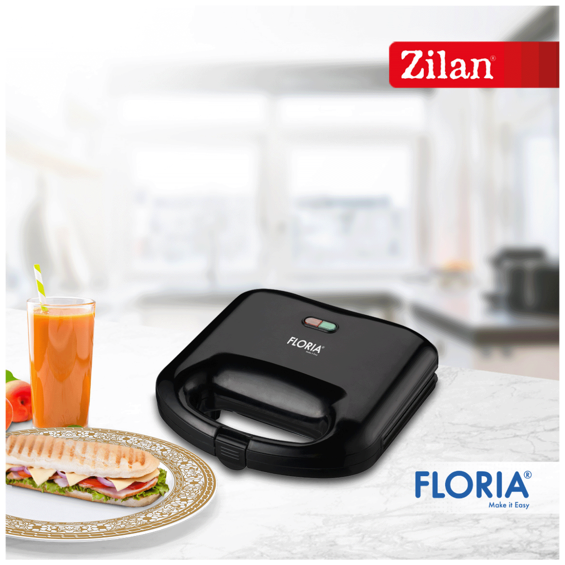 Floria Toster, LED indikator, 750 W - ZLN0829 BK