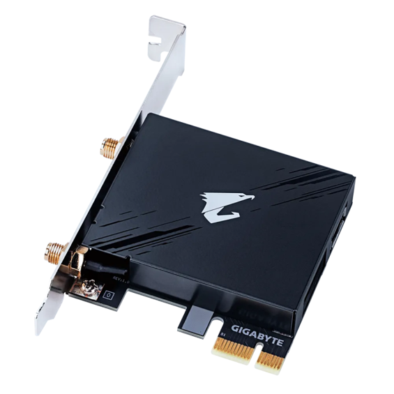 GIGABYTE GC-WIFI7 2Tx2R a/b/g/n/ac/ax/be Tri Band WIFI 7 + BLUETOOTH 5.3 PCI-E kartica