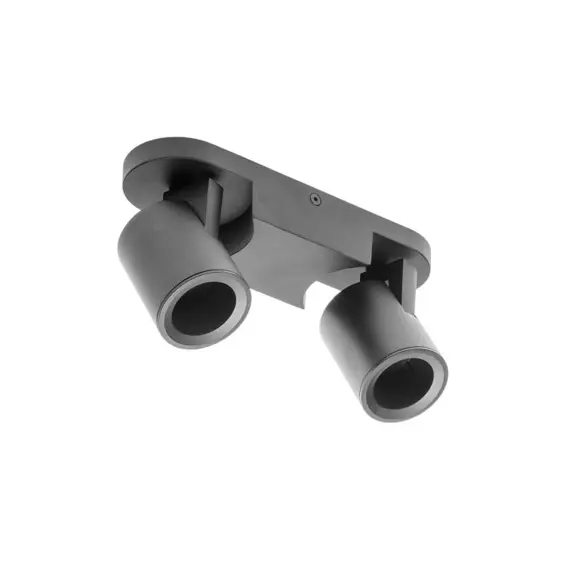 GTV BLINK Dvostruka nadgradna spot svjetiljka GU10, crna