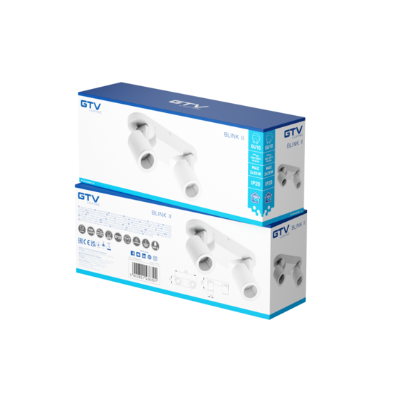 GTV OS‑BLND50W2‑10 – Stropna svjetiljka Blink II