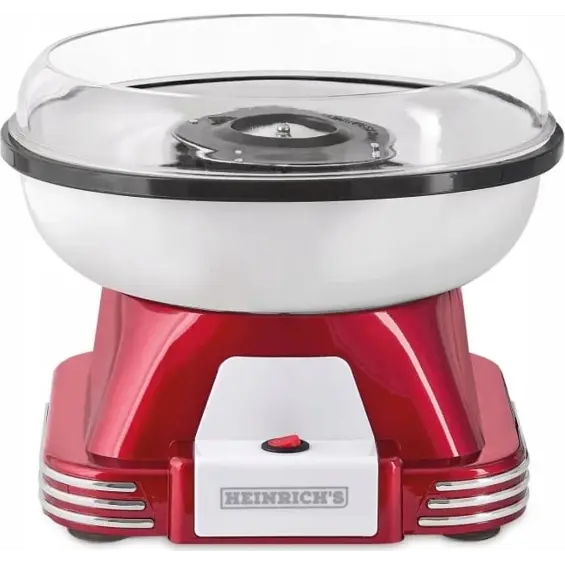 Heinrich's HZW 8322 Aparat za Šećernu Vunu – 500 W, Retro Dizajn, Posuda Ø27 cm i Jednostavno Čišćenje