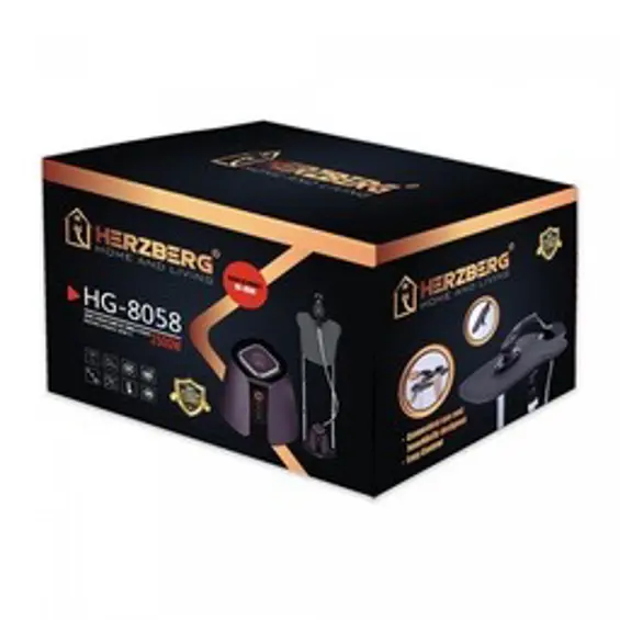 Herzberg HG-8058 parna stanica i vertikalno parno glačalo 2500 W