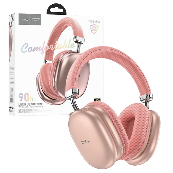 hoco. Slušalice bežične, Bluetooth - W35 Max Joy Pink