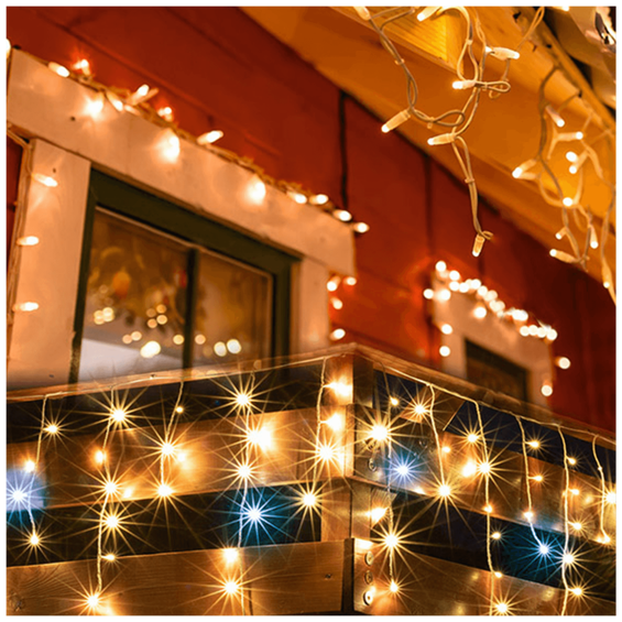 home Dekorativna LED rasvjeta, LED svjetlosna zavjesa - DLFJ 400F/WW