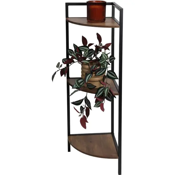 Home Styling Collection kutna polica s 3 razine 23,5 × 23,5 × 76 cm